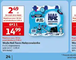 Auchan Woda Nał Teens Nałęczowianka oferta