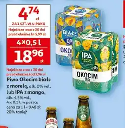 Auchan Piwo Okocim oferta