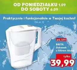Kaufland Dzbanek aluna 2.4 l + wkład maxtra pro Brita oferta