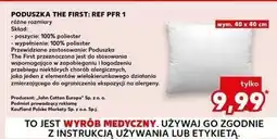 Kaufland Poduszka the first 40 x cm John Cotton oferta