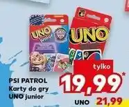 Kaufland Karty uno junior Mattel oferta