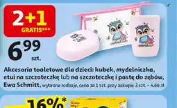 Auchan Akcesoria toaletowe dla dzieci Ewa Schmitt oferta