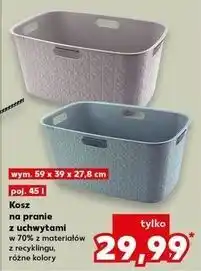 Kaufland Kosz na pranie 45 l oferta