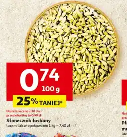 Auchan Słonecznik łuskany oferta