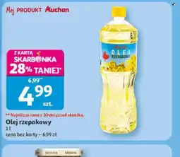 Auchan Olej rzepakowy Auchan oferta