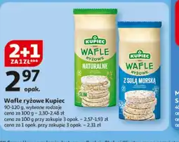Auchan Wafle ryżowe Kupiec oferta