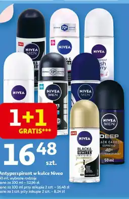 Auchan Antyperspirant w kulce Nivea oferta