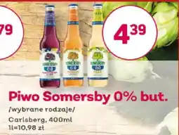 Bliski Piwo Somersby 0% but. Carlsberg oferta