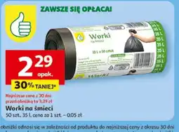 Auchan Worki na śmieci oferta