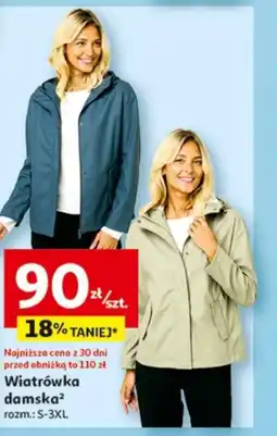Auchan Wiatrówka damska oferta