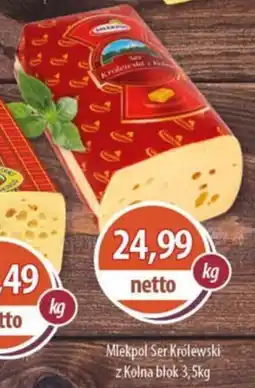 DUO-TES Mlekpol Ser Królewski z Kolna blok oferta
