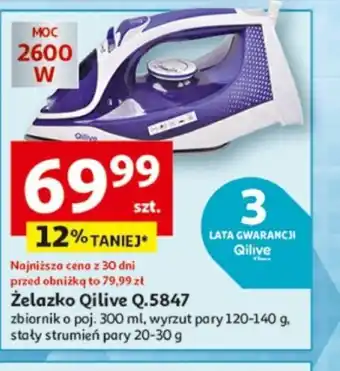 Auchan Zelazko Qilive Q.5847 oferta