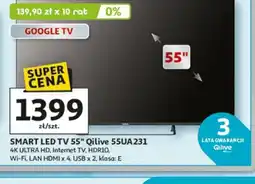 Auchan Smart LED TV 55" Qilive 55UA231 oferta