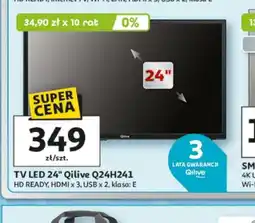 Auchan TV LED 24" Qilive Q24H241 oferta