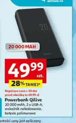Auchan Powerbank Qilive oferta