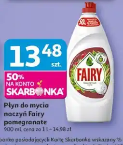 Auchan Płyn do mycia naczyń Fairy pomegranate oferta