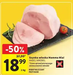 Intermarche Szynka włoska Mamma Mia! Madej Wróbel oferta