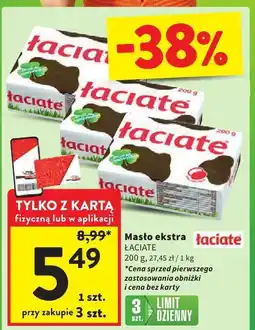 Intermarche Masło ekstra Łaciate oferta