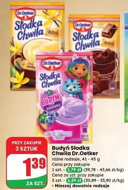 Dino Budyń Słodka Chwila Dr.Oetker oferta