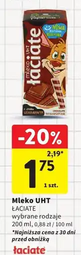 Intermarche Mleko UHT Łaciate oferta