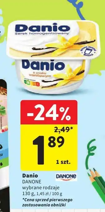 Intermarche Serek Danio Danone oferta