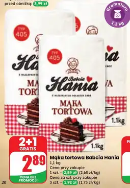 Dino Mąka tortowa Babcia Hania oferta