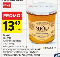 Intermarche Miód wielokwiatowy/nektarowy Huzar oferta