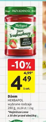 Intermarche Dżem Herbapol oferta