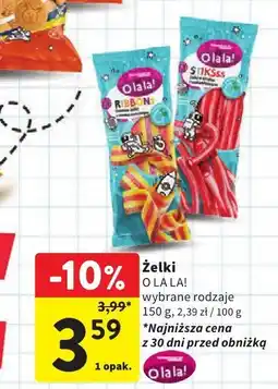 Intermarche Żelki O la la! oferta