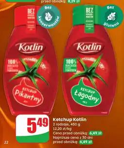 Dino Ketchup Kotlin pikantny/łagodny oferta