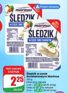 Dino Śledź w sosie śmietanowym Marinus oferta