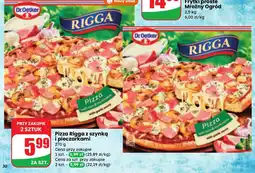 Dino Pizza z szynką i pieczarkami Rigga Dr. Oetker oferta