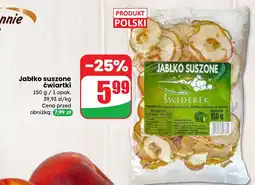Dino Jabłko suszone ćwiartki Świderek oferta