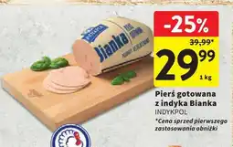 Intermarche Pierś gotowana z indyka Bianka Indykpol oferta
