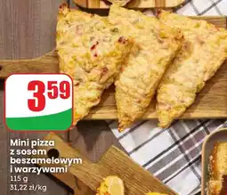 Dino Mini pizza z sosem beszamelowym i warzywami Dino oferta