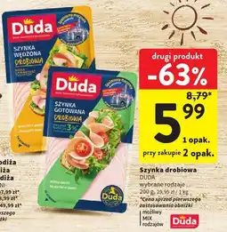 Intermarche Szynka drobiowa Duda oferta