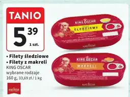Intermarche Filety z makreli KING OSCAR oferta