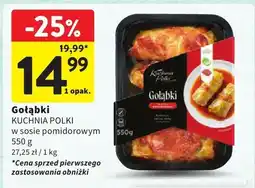 Intermarche Gołąbki w sosie pomidorowym KUCHNIA POLKI oferta