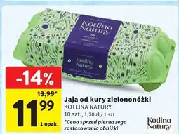 Intermarche Jajka od kury zielononóżki KOTLINA NATURY oferta