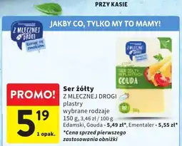 Intermarche Ser żółty Z MLECZNEJ DROGI oferta