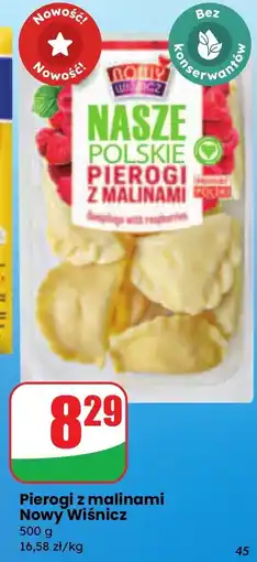 Dino Pierogi z malinami Nowy Wiśnicz oferta