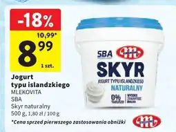 Intermarche Jogurt Skyr naturalny MLEKOVITA oferta