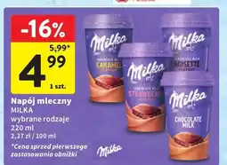Intermarche Napój mleczny Milka oferta