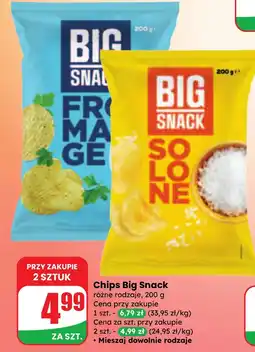 Dino Chipsy Big Snack różne rodzaje oferta