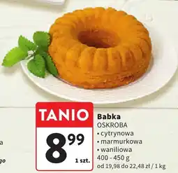 Intermarche Babka waniliowa OSKROBA oferta