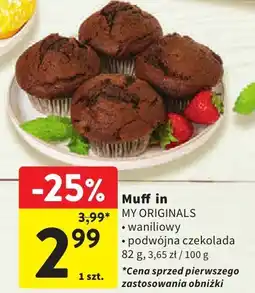 Intermarche Muffin podwójna czekolada MY ORIGINALS oferta