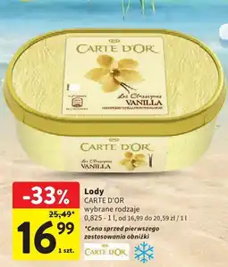 Intermarche Lody Carte D'Or vanilla oferta