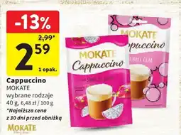 Intermarche Cappuccino Mokate wybrane rodzaje oferta