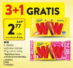 Intermarche Baton WW E. Wedel wybrane rodzaje oferta
