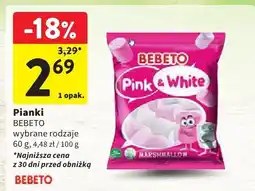 Intermarche Pianki Bebeto Pink & White oferta